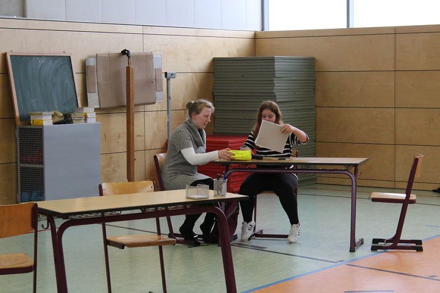 Ein gro&szlig;artiges Schulfest