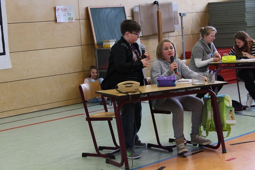 Ein gro&szlig;artiges Schulfest