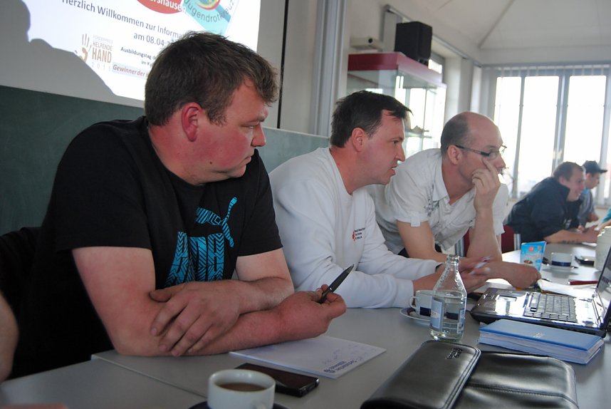 Spannende Ausbildung der jungen Rettungskr&auml;fte