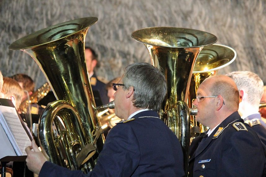 Stimmungsvoll unter Tage