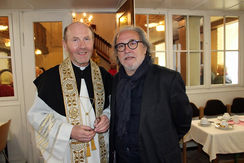 Spanischer Maler &uuml;bergab Bild