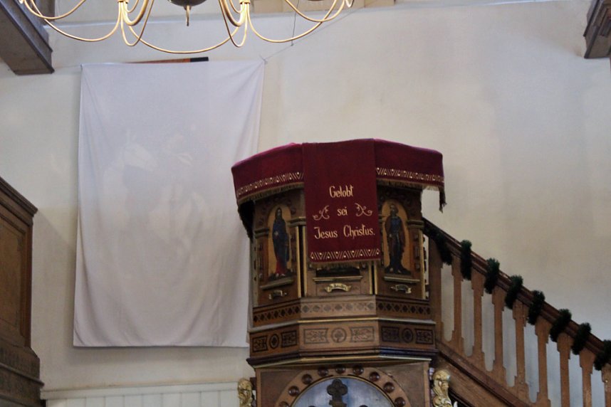 Spanischer Maler &uuml;bergab Bild