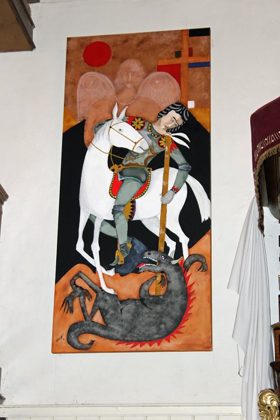 Spanischer Maler &uuml;bergab Bild