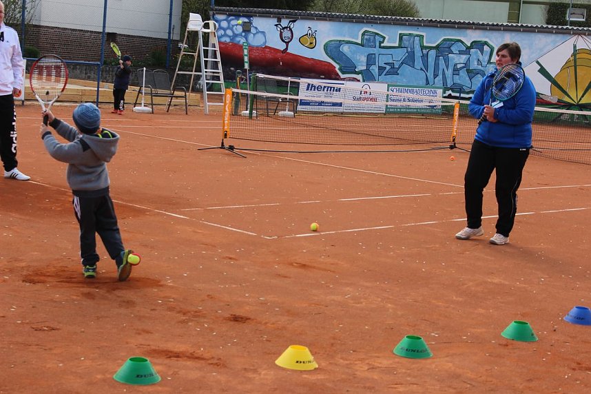 Tennis: Saisonstart beinahe in Wei&szlig;