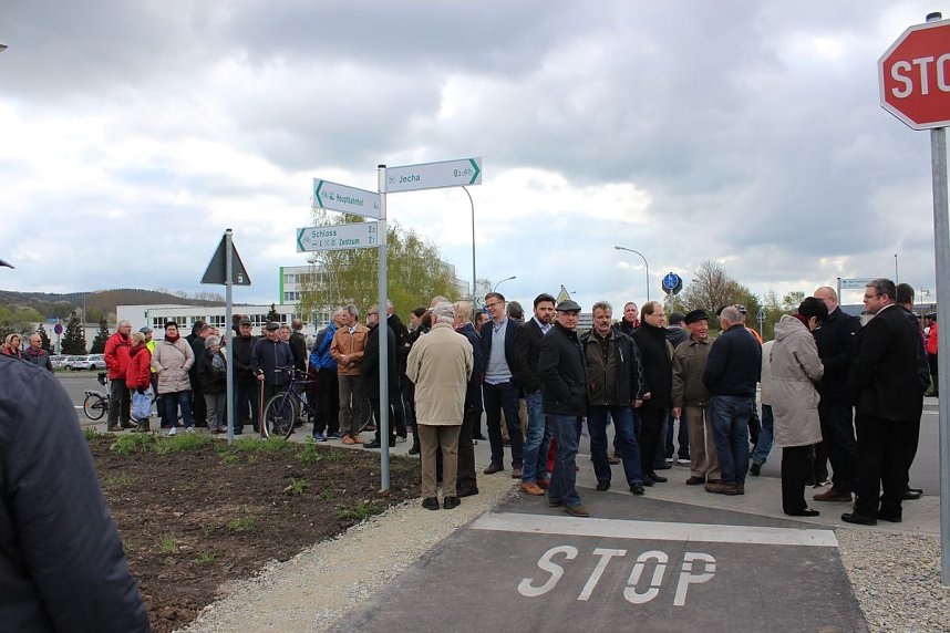 Unstrut-Werra-Radweg &uuml;bergeben