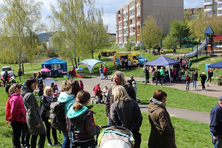 Wettergl&uuml;ck beim Baumfest