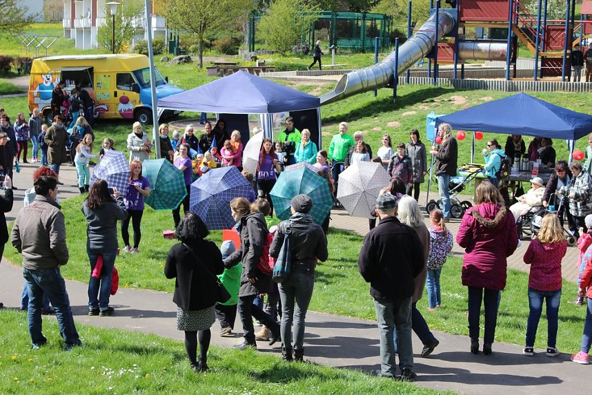 Wettergl&uuml;ck beim Baumfest