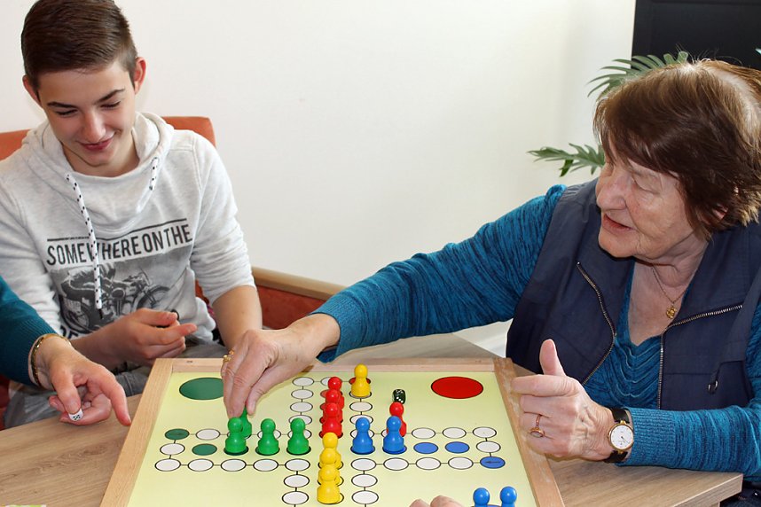 Girls- und Boys Day in Seniorenresidenz
