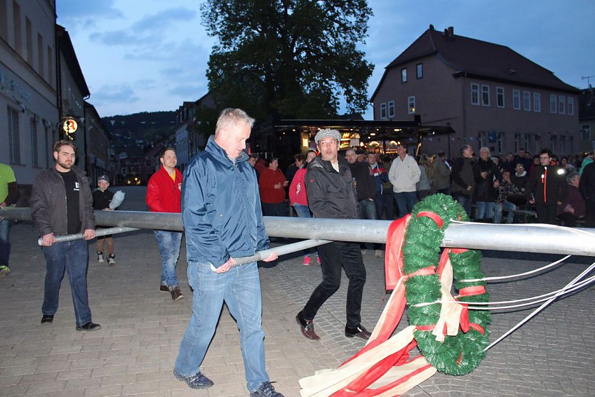 Maibaumparty in Frankenhausen