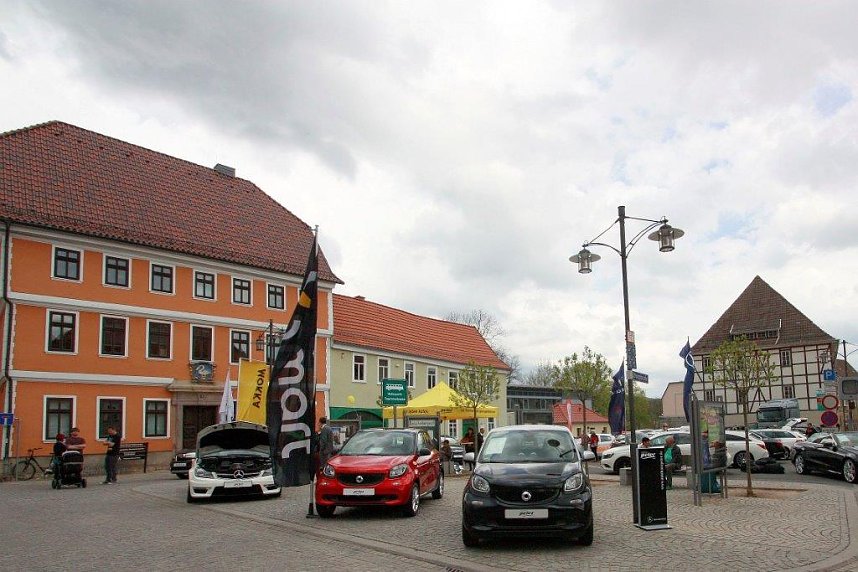 Peter-Flotte vor dem Schwan