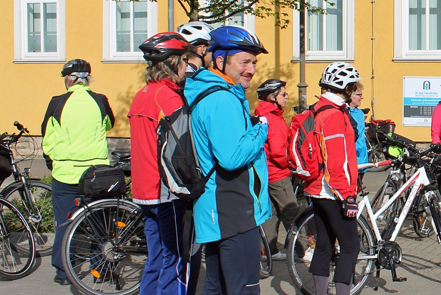 Mit dem Rad unterwegs