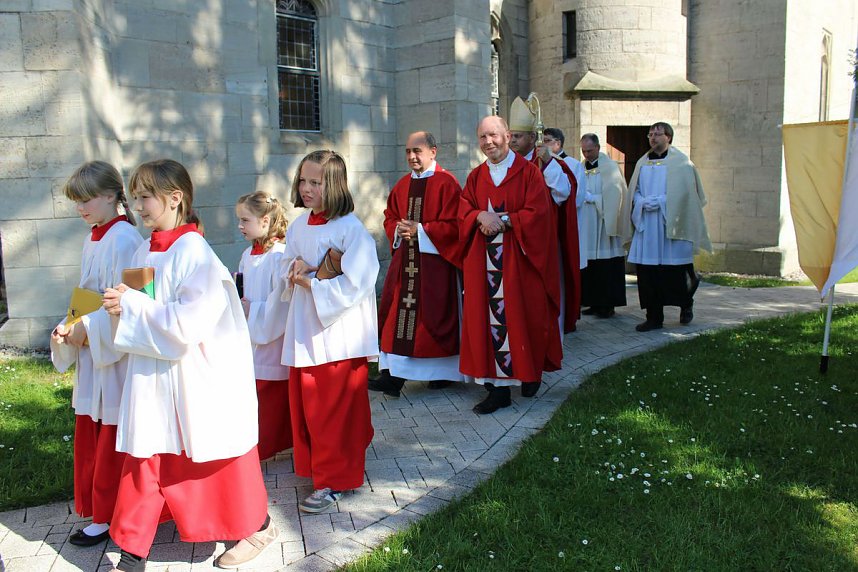 Weihbischof zur Firmung 2016 in Sondershausen