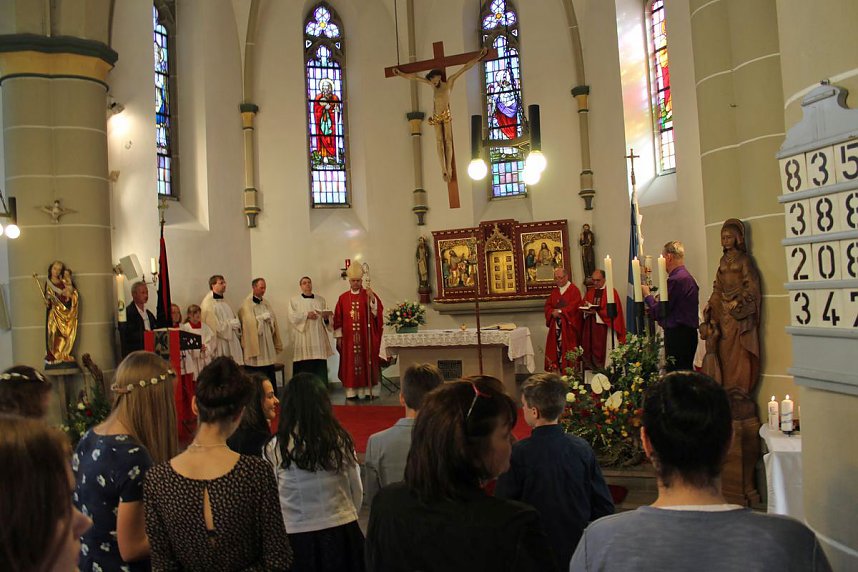 Weihbischof zur Firmung 2016 in Sondershausen