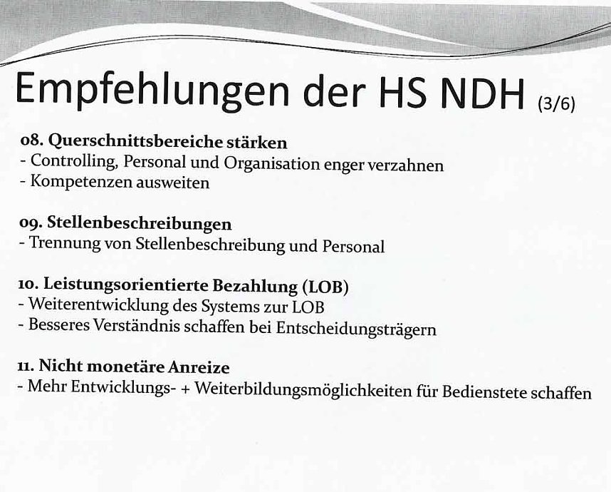 Landratsamt unter die Lupe genommen