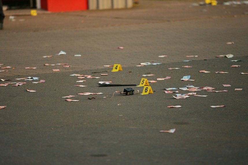 Geldautomat gesprengt