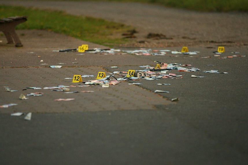 Geldautomat gesprengt