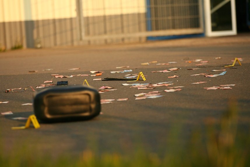 Geldautomat gesprengt