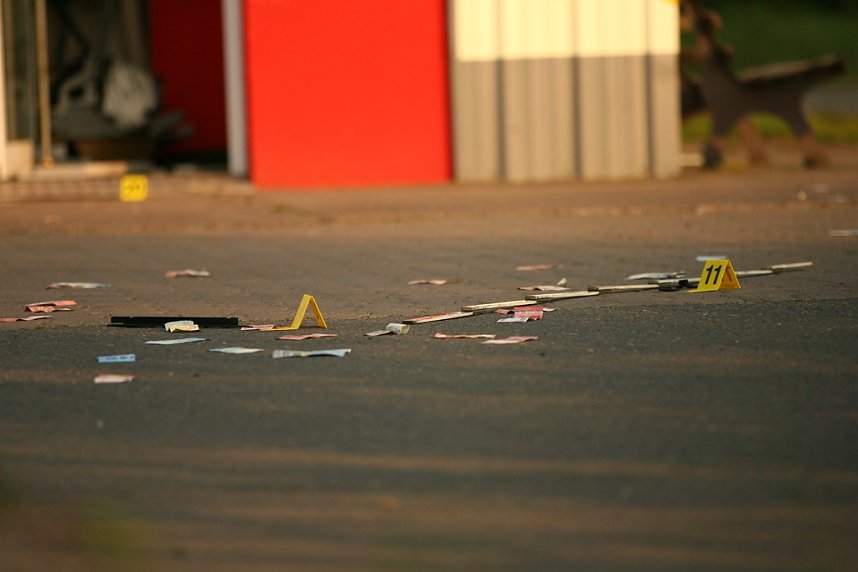 Geldautomat gesprengt