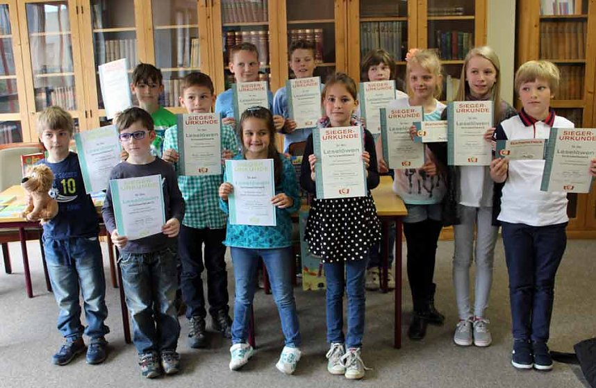 Lesel&ouml;wen der Grundschulen