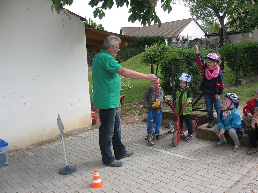 Verkehrssicherheitstag der Kita Sonnenschein Bottendorf