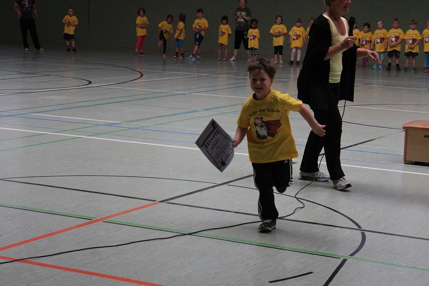 Alle sind "Fit f&uuml;r die Schule"