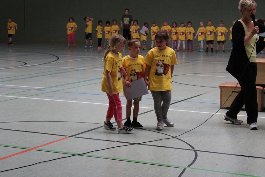 Alle sind "Fit f&uuml;r die Schule"