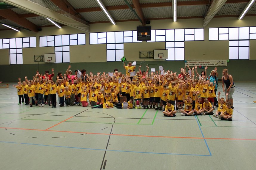 Alle sind "Fit f&uuml;r die Schule"