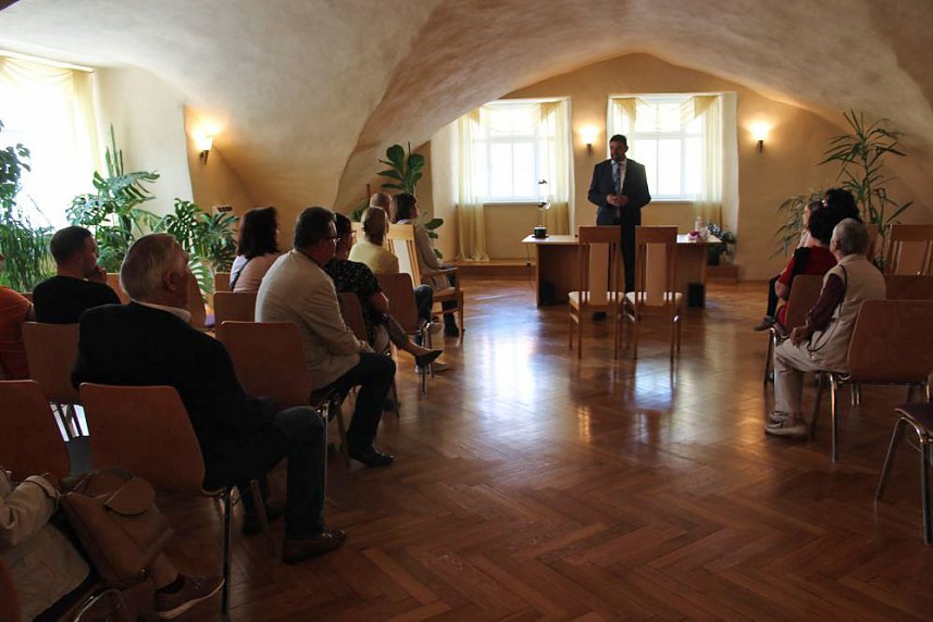 Interessante F&uuml;hrung durch das Rathaus Sondershausen