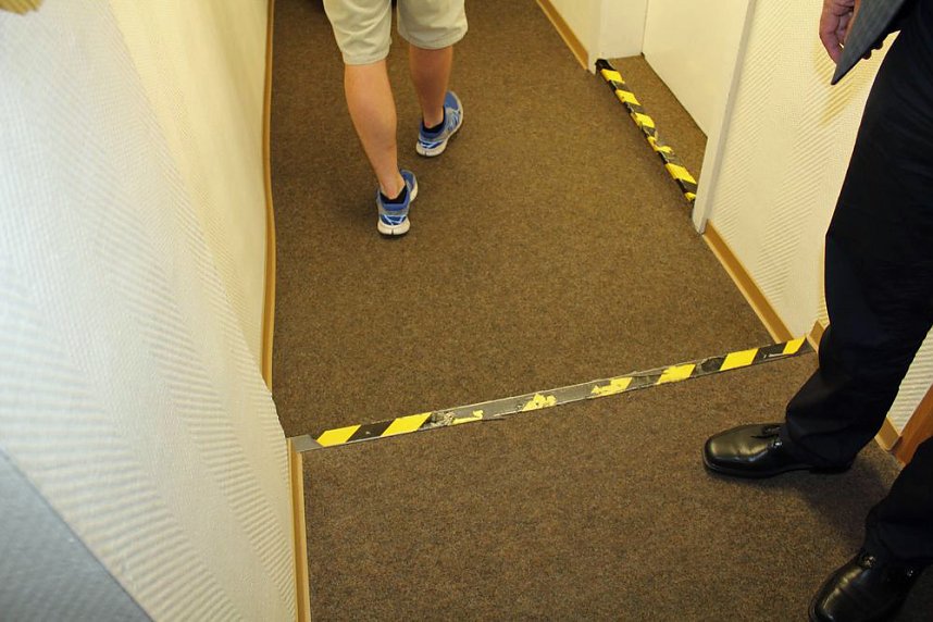 Interessante F&uuml;hrung durch das Rathaus Sondershausen