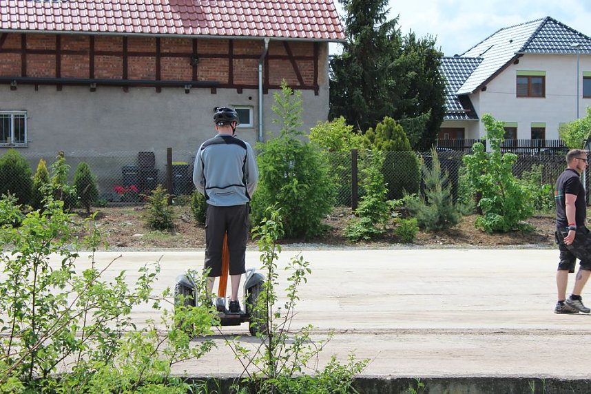 R&auml;der und Radfahrer ohne Ende