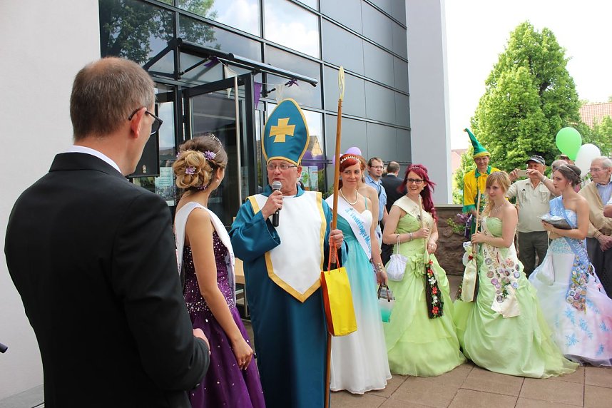 Fliederparade durch Bad Frankenhausen