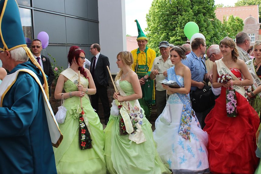 Fliederparade durch Bad Frankenhausen