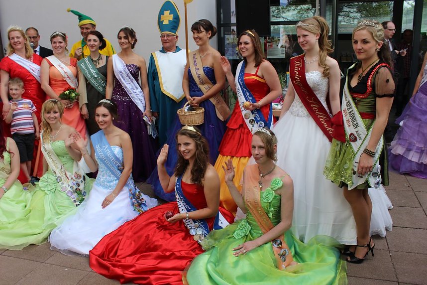 Fliederparade durch Bad Frankenhausen