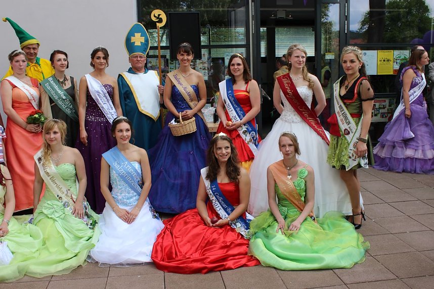 Fliederparade durch Bad Frankenhausen