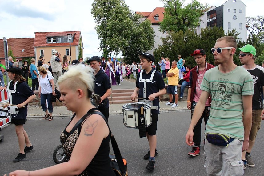 Fliederparade durch Bad Frankenhausen
