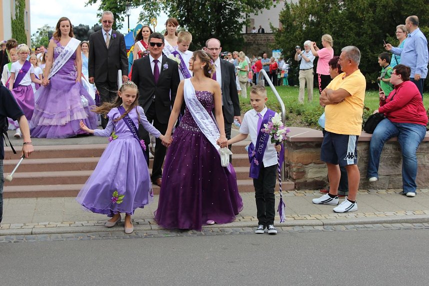Fliederparade durch Bad Frankenhausen