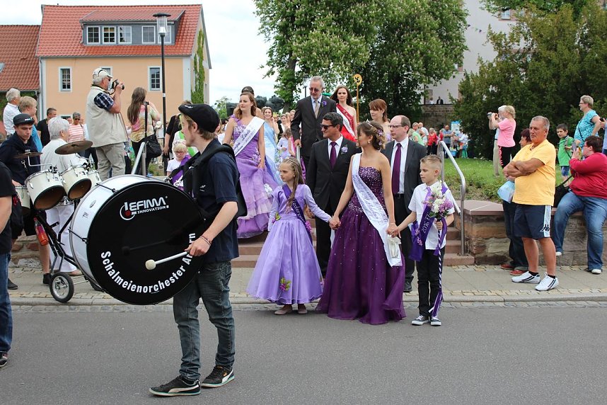Fliederparade durch Bad Frankenhausen