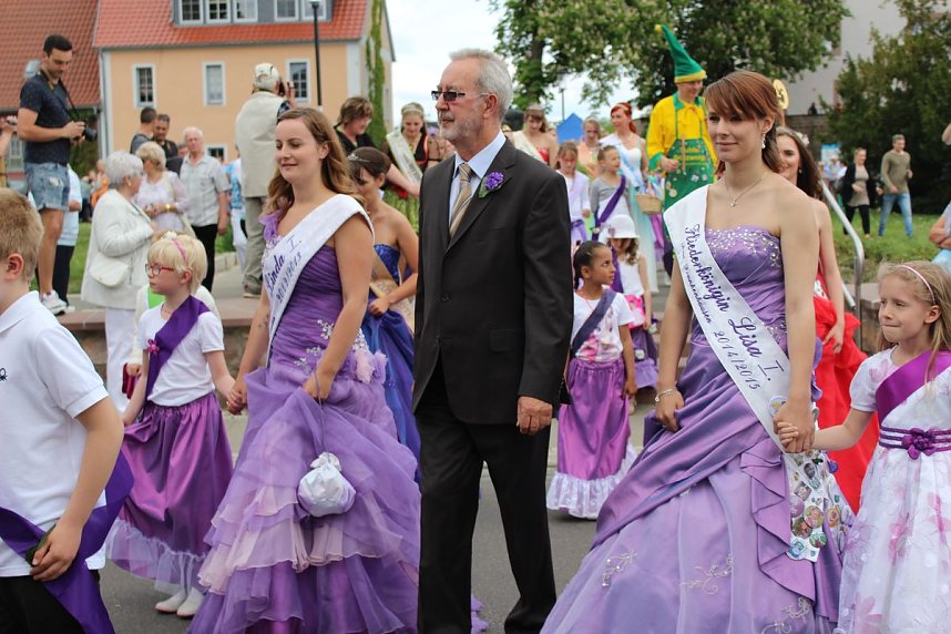 Fliederparade durch Bad Frankenhausen