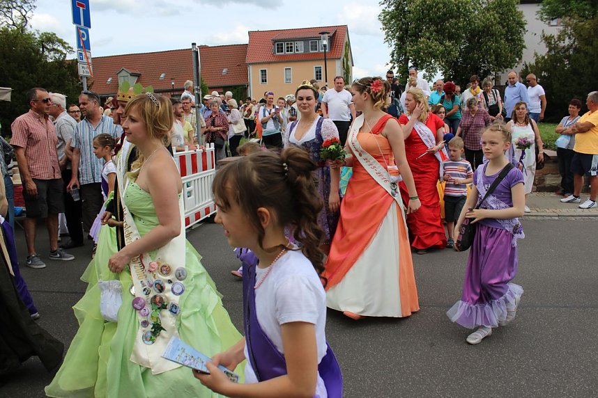 Fliederparade durch Bad Frankenhausen
