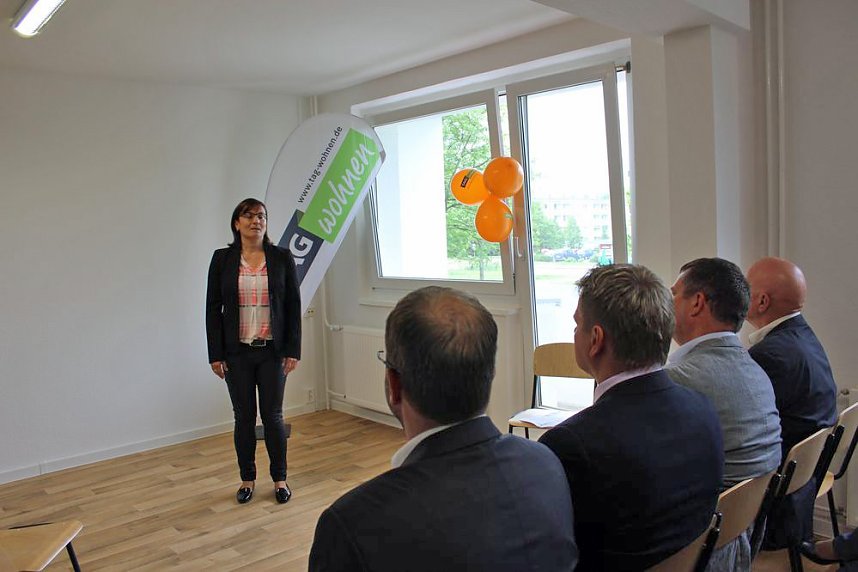 Gemeinschaftstreff im Scheckenfeld &uuml;bergeben