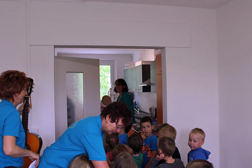 Gemeinschaftstreff im Scheckenfeld &uuml;bergeben