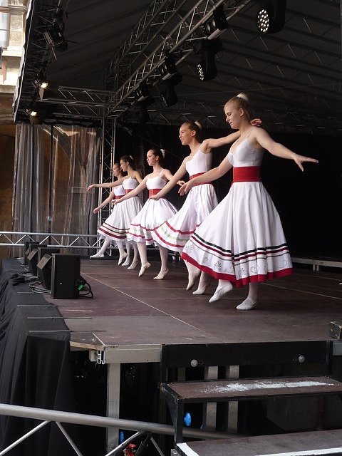 Tanzstudio Radeva beim Residenzfest in Sondershausen