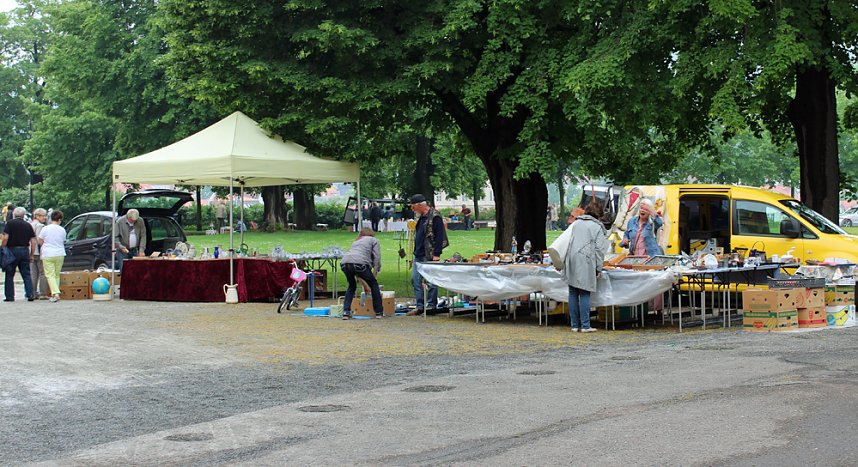 Auflauf zum Abschluss Residenzfest