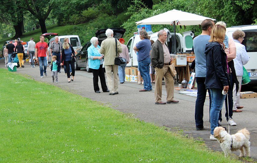 Auflauf zum Abschluss Residenzfest