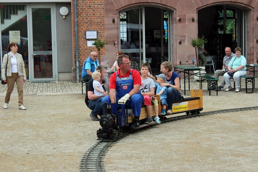 Auflauf zum Abschluss Residenzfest