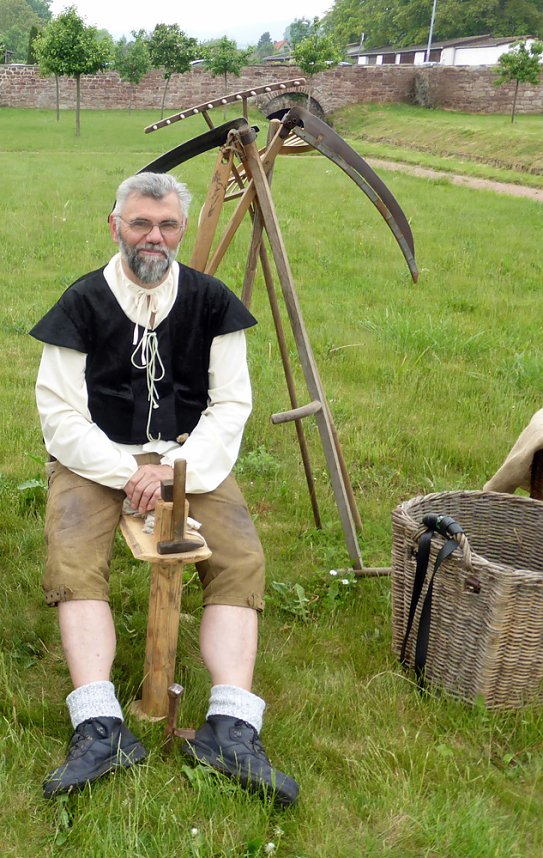 Beim Orangeriefest Bendeleben