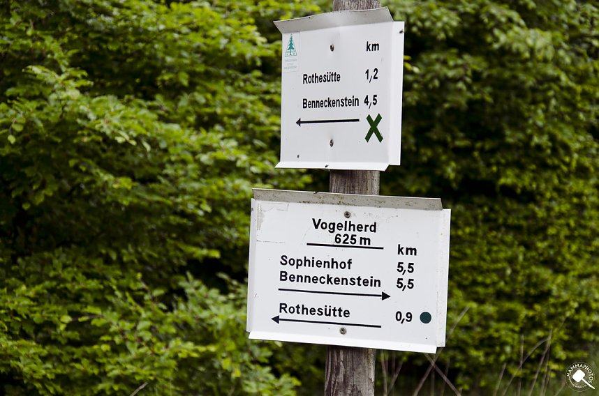 Wandergr&uuml;&szlig;e aus Rothes&uuml;tte