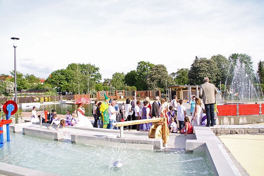 Er&ouml;ffnung Solewasser-Vitalpark