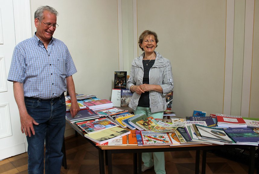 Und am Nachmittag Schuljahresabschlusskonzert
