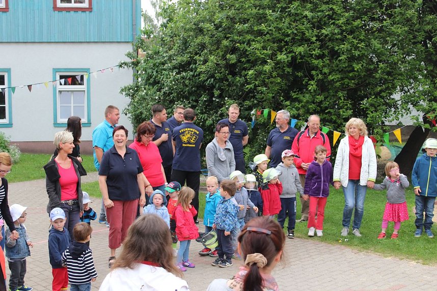 Mit der Feuerwehr zum Jubil&auml;um